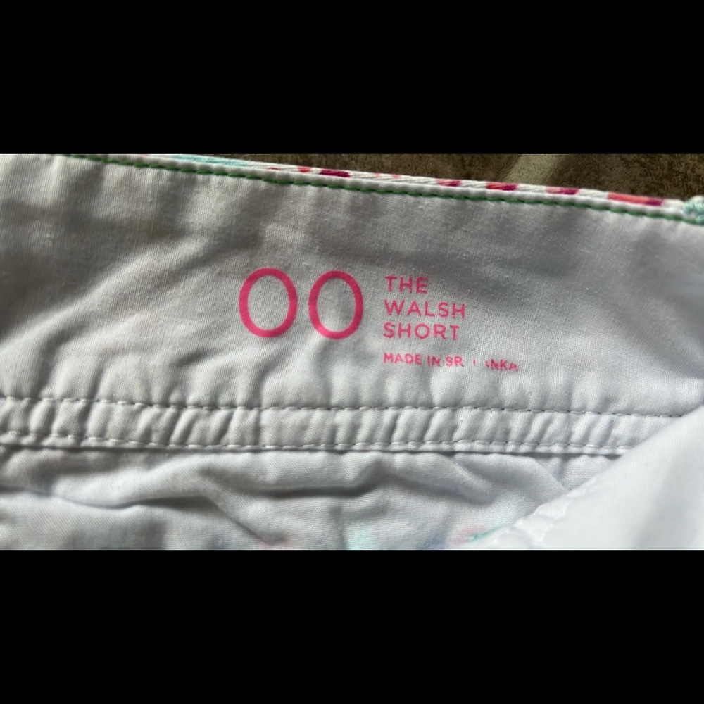 Lilly Pulitzer Walsh Shorts Shell Me About It Size 00 - Picture 4 of 4